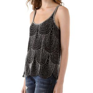 Joie Beaded Silk Tank; NWT; Size Small